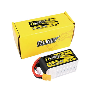 แบตเตอรี่ Tattu R-Line รุ่น 3.0 ความจุ 2000mAh 14.8V 120C 4S Lipo สำหรับโดรนแข่ง FPV - ขั้วต่อ XT60 - Product Image 5