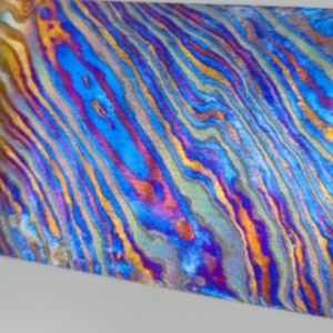 Lamiere/Aste/Anelli in <span class=keywords><strong>Titanio</strong></span> Damascato di Alta Qualità Resistenti alla Corrosione in Vendita - Product Image 3