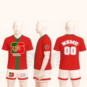 Ensemble Maillot et Short de Football Personnalisé 2026 – Tenue Officielle des Équipes Mondiales pour Fans et Joueurs – Kit Club de Football - Product Image 2