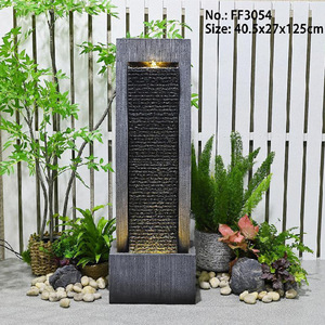 Fontaine d'intérieur personnalisée pour la relaxation, cascade au sol pour la maison, le bureau, le <span class=keywords><strong>jardin</strong></span>, la terrasse - Product Image 1