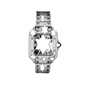 นาฬิกา Iced Out ทรงสี่เหลี่ยม สำหรับผู้ชาย ระบบจักรกล หรูหรา สไตล์ฮิปฮอป ประดับเพชรโมอิสซาไนต์ - Product Image 1