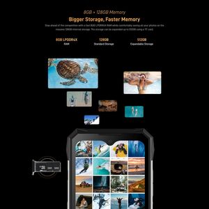 <span class=keywords><strong>DOOGEE</strong></span>-teléfono inteligente <span class=keywords><strong>S89</strong></span>, 8GB + 128GB, 12000mAh, 4G, Android, cámara de visión nocturna, novedad - Product Image 6