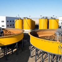 Machinerie professionnelle de traitement de l'or par lixiviation CIL, équipement complet de valorisation des minerais d'or rocheux pour les projets d'extraction aurifère