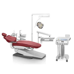 Equipamento para cadeiras dentárias, conjunto completo de equipamento para cadeiras com luz led