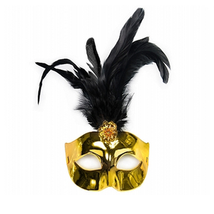 Vui Trang Phục Cosplay Venetian Lễ Hội Masquerade Mặt Nạ Với Con Gà Trống Lông Đảng Mặt Nạ Cho Đảng Cung Cấp - Product Image 1