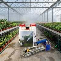 Nouvelle machine à brouillard agricole portative à dos pour pulvérisation en verger