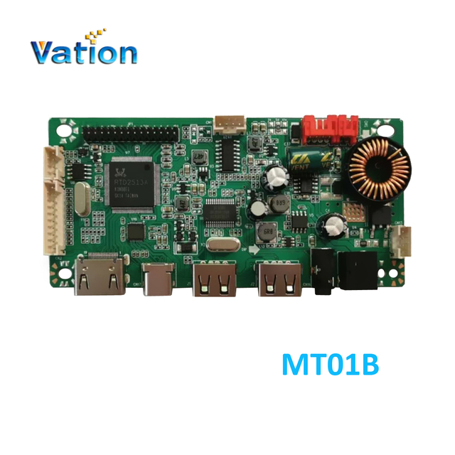 MT01B FHD LCD panel video board TYPE C TO LVDS converter board with HDM-input and audio output and USB input