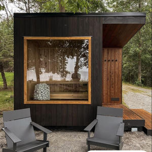 L'usine vend un sauna extérieur en bois et une aire de <span class=keywords><strong>repos</strong></span> <span class=keywords><strong>maison</strong></span> baignoires thermales préfabriquées salles de sauna tube de bain - Product Image 3