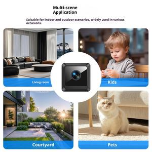 पालतू कैमरा w02 cmos h.265 1 वर्ष की वारंटी एचडी 1080p स्मार्ट वायरलेस वायरलेस वायरलेस क्लासिक लिविंग नाइट विजन छोटे वर्ग सुरक्षा - Product Image 3