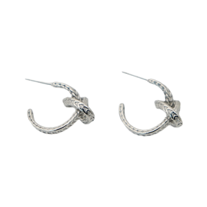 Boucles d'oreilles créoles en acier inoxydable 316L plaqué or PVD, durables et résistantes, boucles d'oreilles pendantes tendance - Product Image 1