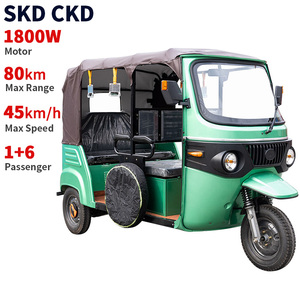 Tricycle de fabrication chinoise, 12 pouces, 1800W, vitesse de 45 km/h, autonomie de 80 km, tricycle 60 pour adultes - Product Image 6