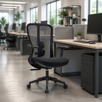 Chaise de bureau ergonomique bon marché en maille pour bureau d'ordinateur