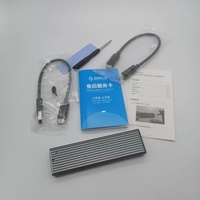 Boîtier de disque dur mobile SSD M.2 NVME de type C O RICO M2PV-C3, en alliage d'aluminium, USB3.1 10 Gbps, boîtier de disque dur externe à semi-conducteurs