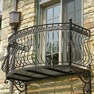 2025 nóng bán sắt rèn ban công lan can Antique ngoài trời trang trí Trung Quốc featuring nhôm thép vật liệu đá cho trong nhà - Product Image 2