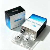 Boîte personnalisée pour produits de beauté avec structure en carton blanc pour présentation et emballage de flacons de 3 ml, 5 ml, 10 ml