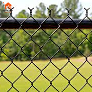 Clôture Cyclone pour terrain de basketball en treillis métallique galvanisé avec revêtement PVC, écologique, hauteur personnalisable