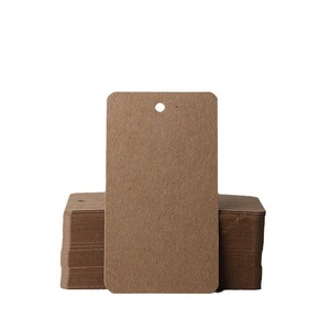 Etiquetas colgantes de papel kraft para ropa, personalizables con serigrafía, resistentes a los arañazos, origen Wenzhou - Product Image 4