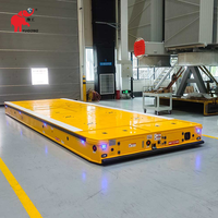 Chariot de transfert électrique sans rail à batterie pour le levage de matériaux, AGV 10, 20, 30 tonnes, à vendre