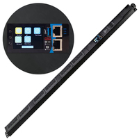 PDU Inteligente YESEEDER de 24 Salidas con Pantalla LCD, Monitoreo Remoto, Protección Contra Sobretensiones, Firewall, 380V, API, IP, MQTP, Modbus