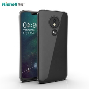 Personalizar a prueba de golpes transparente Anti amarillo ultrafino TPU parachoques fundas de teléfono móvil contraportada para Motorola Moto <span class=keywords><strong>G7</strong></span> POWER - Product Image 3