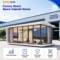 Capsule spatiale mobile pour le camping, les vacances et l'hébergement