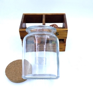 ถั<span class=keywords><strong>ง</strong></span>เก็บ900ขนาด1000มล. 1ลิตรพร้อมจุกไม้ก๊อกสำหรับใช้ในบ้านและห้อ<span class=keywords><strong>ง</strong></span>ครัวสไตล์ย้อนยุค - Product Image 2