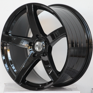 Rin Jy de 5 Radios 20*9.5/11 22*9.5/10/10.5 24*10 Pulgadas PCD 5x115 Negro Mate/Brillante para Charger Challenger Hellcat Demon - Product Image 1