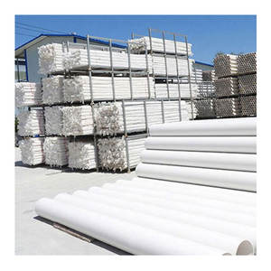 Tuyau d'Évacuation des Eaux Pluviales en PVC U Durable pour Projets Écologiques à Faible Coût - Product Image 1