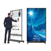 Publicité holographique LED invisible pour les concessionnaires de détail des aéroports, design transparent sans obstruction de vue