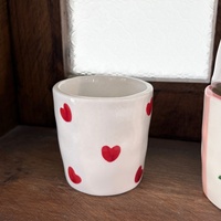 Mug en céramique fait main mignon et original, tasse à café irrégulière, cadeau d'anniversaire, vente en gros, petite tasse mignonne