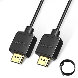 4k 30hz HDMI电缆外径3.3毫米19针HDMI 1.4版本电缆HDR 48位PS4 HDMI电缆