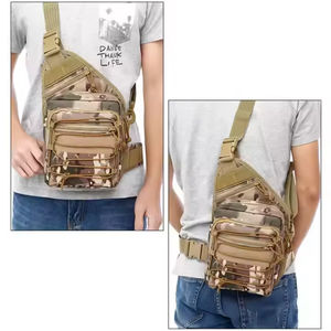 Bolso Táctico Impermeable de Hombro y Pecho con Funda Oculta para Caza, Camping y Actividades al Aire Libre, con Cierre de Cremallera - Product Image 3