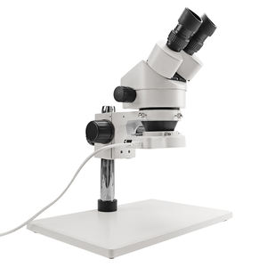 Microscopio Binocular con Zoom Estéreo SHUNMA SZM45-B1 con Luz LED, Ampliación de 7-45x, Base Grande - Product Image 3