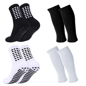 Venta caliente personalizado Grip calcetín Logo fútbol transpirable hombres jóvenes grueso Atlético antideslizante deporte fútbol calcetines al por mayor agarre Calcetines - Product Image 1