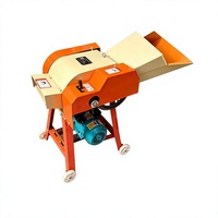 Nouvelle Hacheuse Électrique Robuste pour Fourrage (4/6 Lames) – Idéale pour Foin, Riz, Pailles, Tiges de Maïs et Ensilage pour Bétail et Ovins