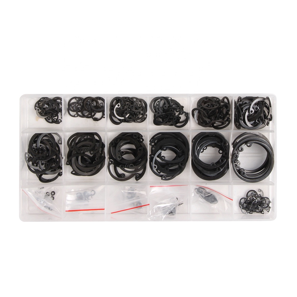 VIKTEC 300 шт. ассортимент смешанных стопорных колец внутренний и внешний Seeger стопорное кольцо