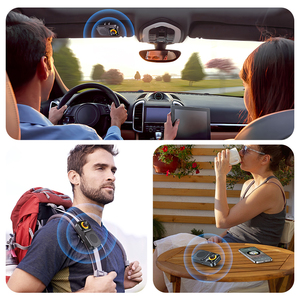 2025 mới nhất xe dù để che nắng Ture bt5.4 âm thanh không dây máy nghe nhạc với rảnh tay gọi Receiver Transmitter cho xe Sun Visor - Product Image 6