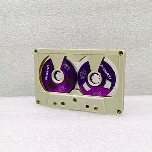 Cinta de casete de bobina abierta colorida de fábrica, bobina metálica, 50 minutos, doble cara, cinta de grabación de audio Hi-Fi, diseño retro clásico - Product Image 2