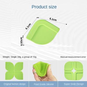 Silicone Cutting Board Non-Slip Feet <b>Pads</b> Kitchen Safety Anti-Slip Protectors <b>Practical</b> Kitchen Tools for Stable Cutting Boards - Product Image 2