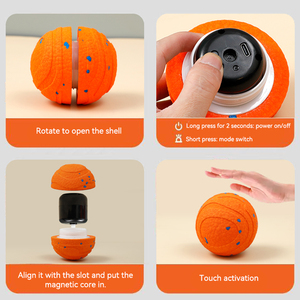 Neuer Intelligenter Hüpfball für Hunde - Lustiges Haustier-Spielzeug mit Drehfunktion und Bissfestigkeit - Product Image 5