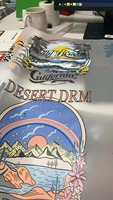 Transfert de chaleur en silicium durable DTF Logo 3D de haute qualité pour les techniques imprimées en relief sur les vêtements chaussures sacs