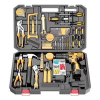 Set de Herramientas Multifunción de Estándar General, 38 Piezas, Kit de Caja de Herramientas Variado para Mantenimiento y Trabajo Manual del Hogar