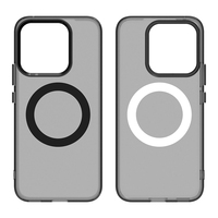 Coque de téléphone portable magnétique transparente mate et colorée pour Honor X8C 4G Magic 7 Lite Pura 70 Pro