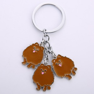 Niedlicher Corgi-Hund Schlüsselanhänger Metall-Haustier-Anhänger Süßer Taschenanhänger Schlüsselring für Männer Frauen Auto-Schlüssel Taschen-Deko Geschenk - Product Image 2