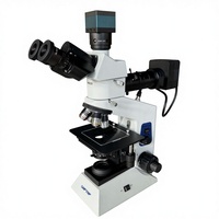 Biological Microscope with LED Light Source Digital and Optical Usage Monocular and Binocular Laboratory Testing Equipment