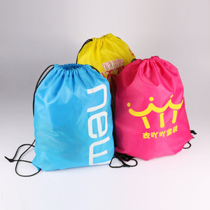 Bolsas de Cuerda Larga de Poliéster Personalizadas con Logotipo, Ecológicas, para Compras, Senderismo, Tenis, Viajes, Gimnasio, con Cordón Ajustable - Product Image 6