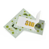 Custom Double-Sided Printing Gambling Tickets High-Quality Scratch Cards/Win Lottery Ticket Custom Pull Tabs