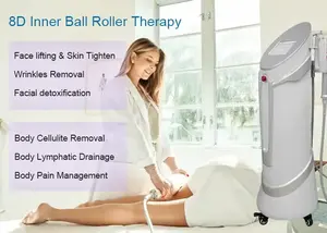 Naar Ons Professionele Fabrikant Vetverbrandende Lichaam Afslanken Cellulitis Verwijderen Elektrische Face Ball Roller Therapie Machine