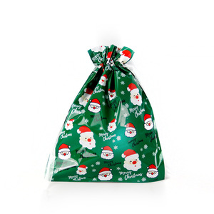 Sacchetto di caramelle con chiusura a cerniera per uomo di capodanno borsa regalo di natale transfrontaliero - Product Image 1