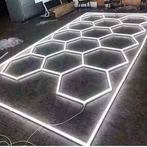 Meistverkaufte Maßgefertigte Sechseckige COB LED-Deckenleuchten für Wohnzimmer und Büro Schnelle Lieferung Arbeitsleuchte - Product Image 4